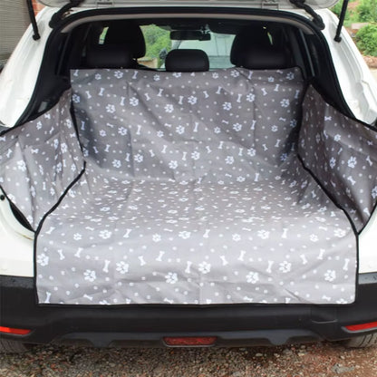 Trunk Dog Carrier Waterproof Seat Cover Foldable Oxford Protector Cushion Pet Mat Pad Hammock Dog Cat Anti-Dirty Autostoel Hond