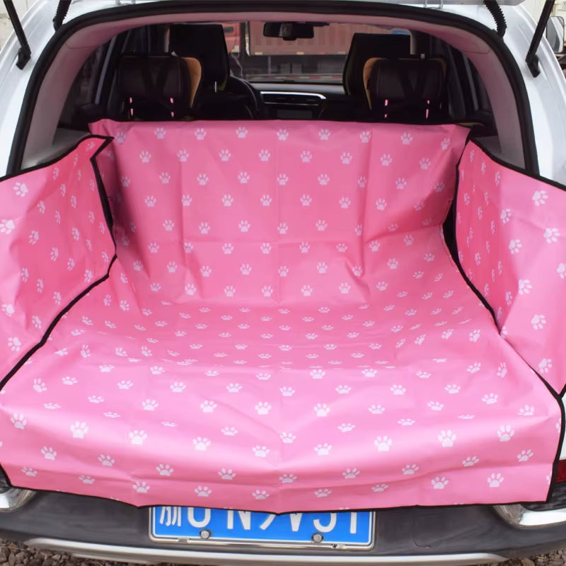 Trunk Dog Carrier Waterproof Seat Cover Foldable Oxford Protector Cushion Pet Mat Pad Hammock Dog Cat Anti-Dirty Autostoel Hond