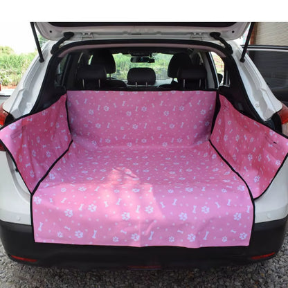 Trunk Dog Carrier Waterproof Seat Cover Foldable Oxford Protector Cushion Pet Mat Pad Hammock Dog Cat Anti-Dirty Autostoel Hond