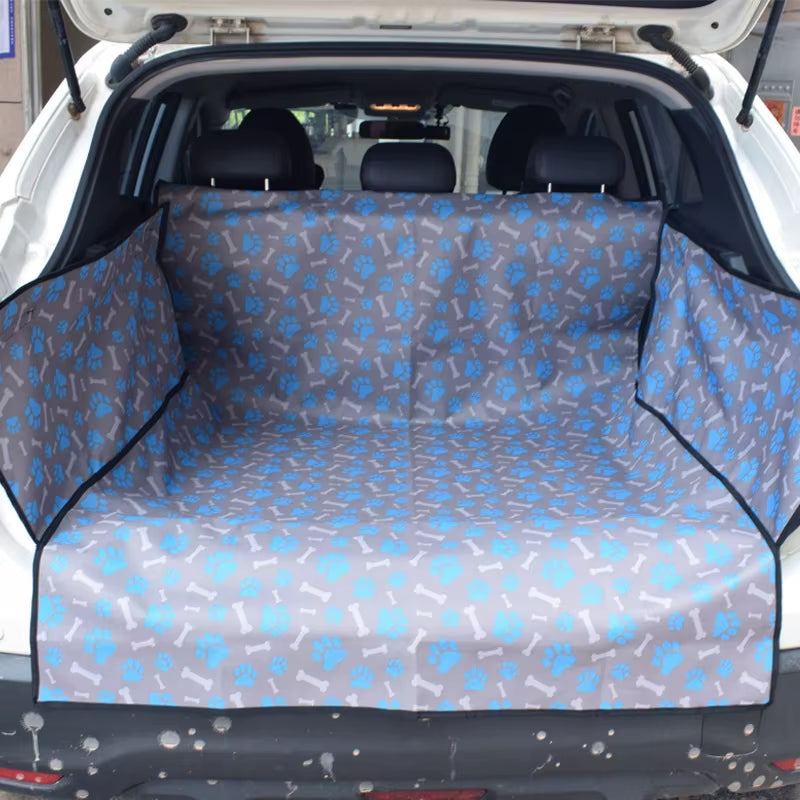 Trunk Dog Carrier Waterproof Seat Cover Foldable Oxford Protector Cushion Pet Mat Pad Hammock Dog Cat Anti-Dirty Autostoel Hond