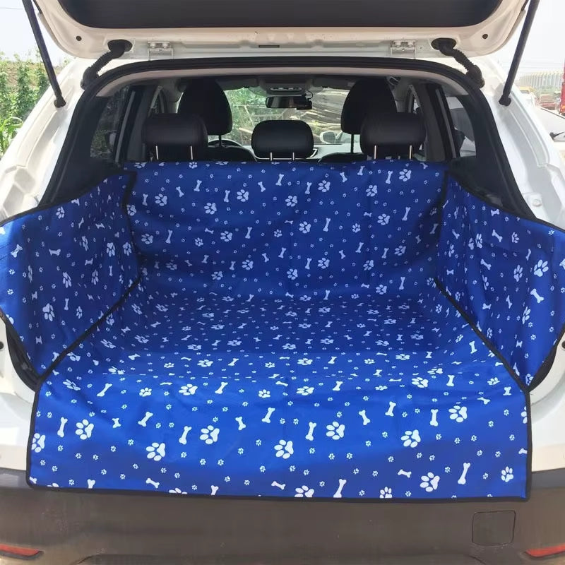Trunk Dog Carrier Waterproof Seat Cover Foldable Oxford Protector Cushion Pet Mat Pad Hammock Dog Cat Anti-Dirty Autostoel Hond