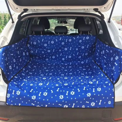 Trunk Dog Carrier Waterproof Seat Cover Foldable Oxford Protector Cushion Pet Mat Pad Hammock Dog Cat Anti-Dirty Autostoel Hond