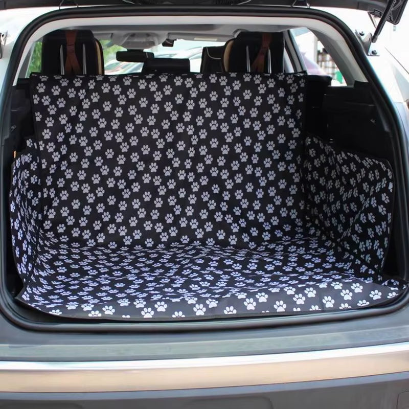 Trunk Dog Carrier Waterproof Seat Cover Foldable Oxford Protector Cushion Pet Mat Pad Hammock Dog Cat Anti-Dirty Autostoel Hond